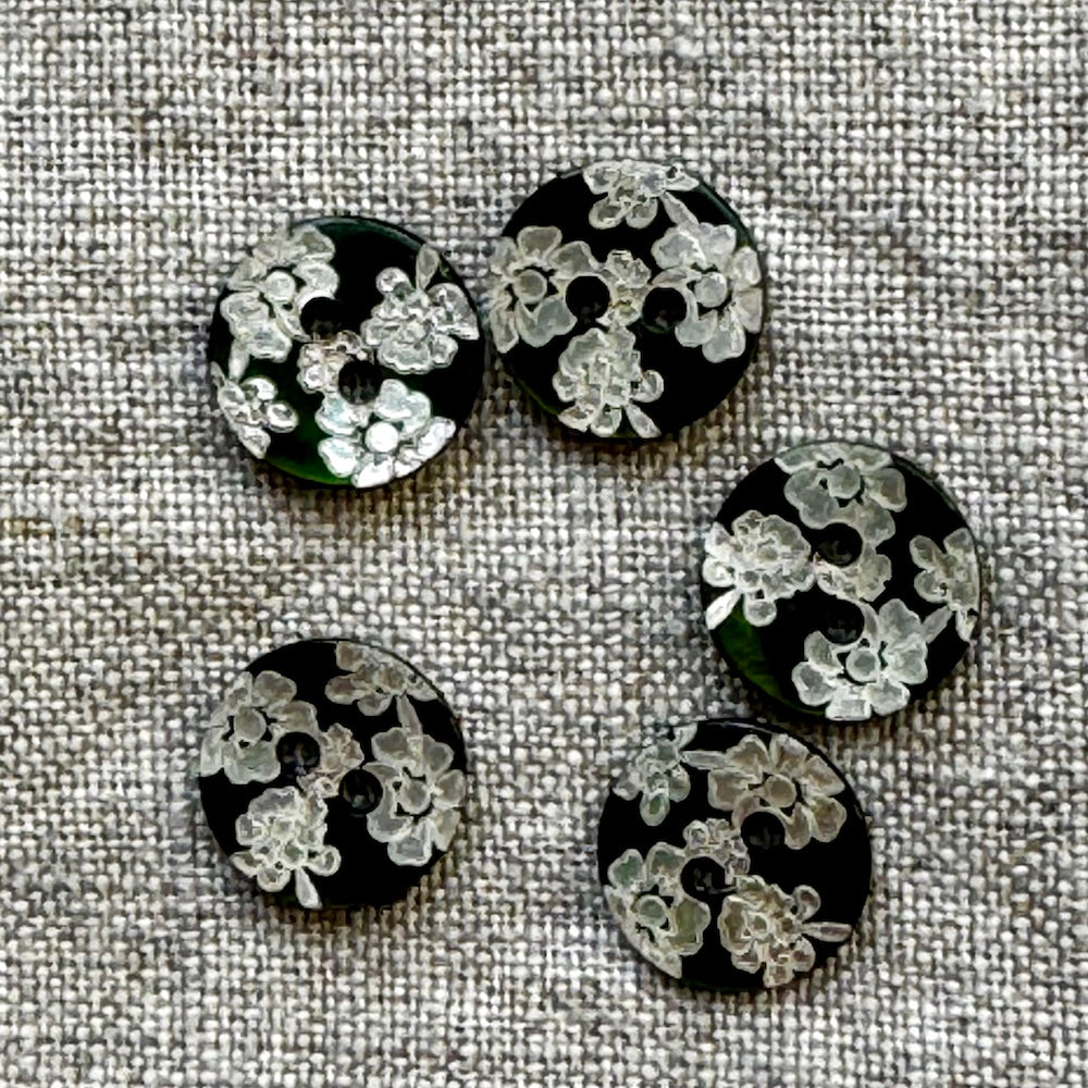 Flower Shell Button