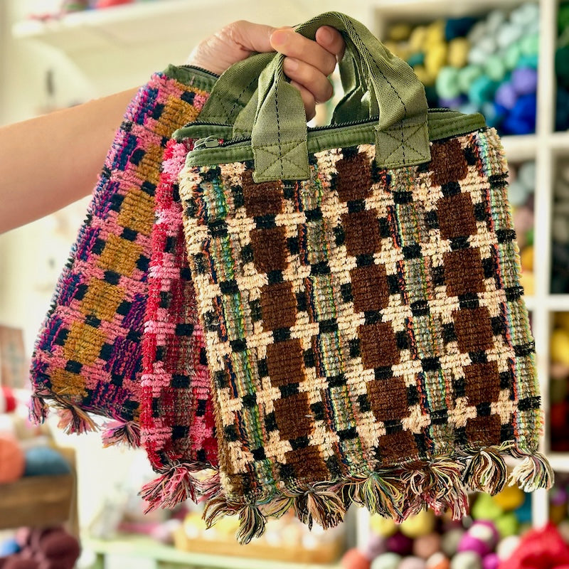 Fringed Fabulous Fabric Totes