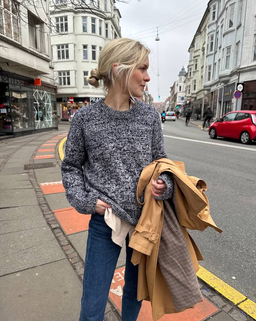 PetiteKnit - Melange Sweater