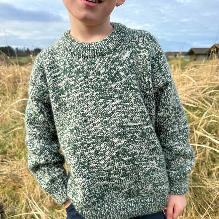 PetiteKnit - Melange Sweater Junior