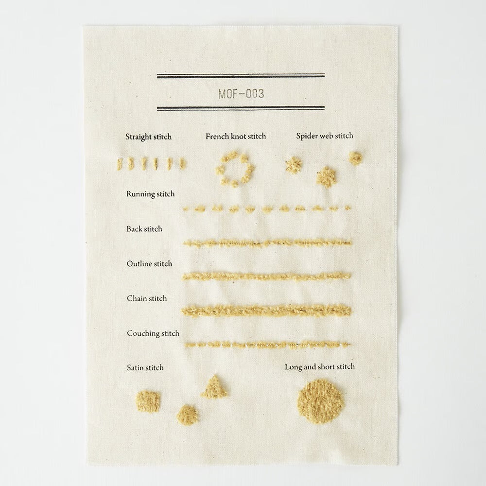 Mofumofu Cat Embroidery Kit