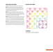 Knitting pattern instructions with chart on a white background