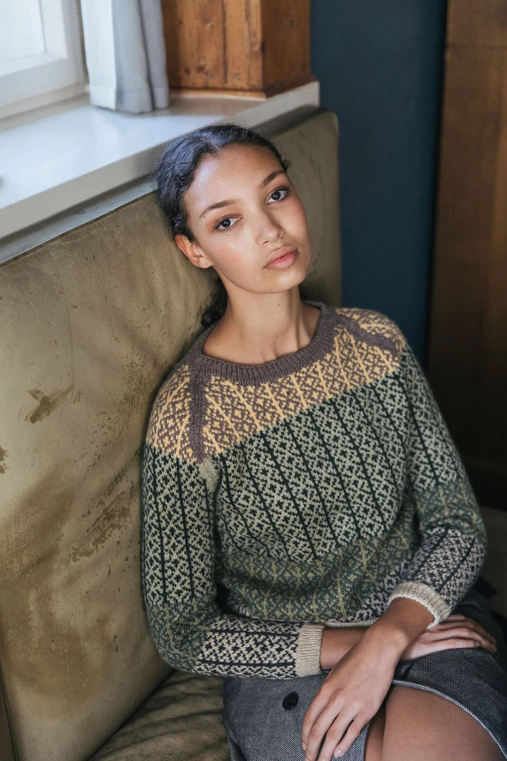 The Knitted Fabric: Colourwork Projects for You and Your Home - Dee Hardwicke