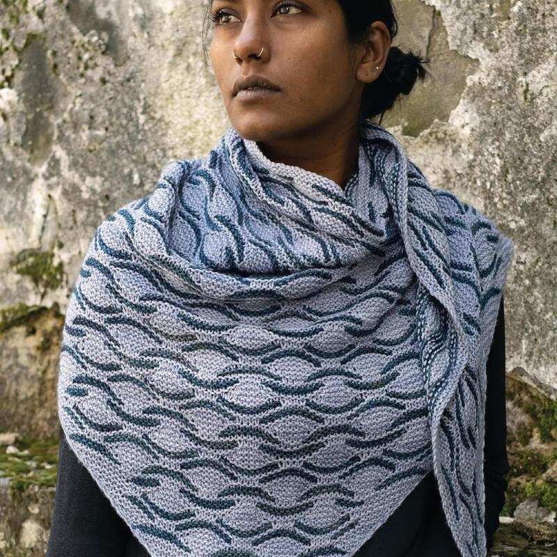 Short-Row Colourwork Knitting — Loop Knitting