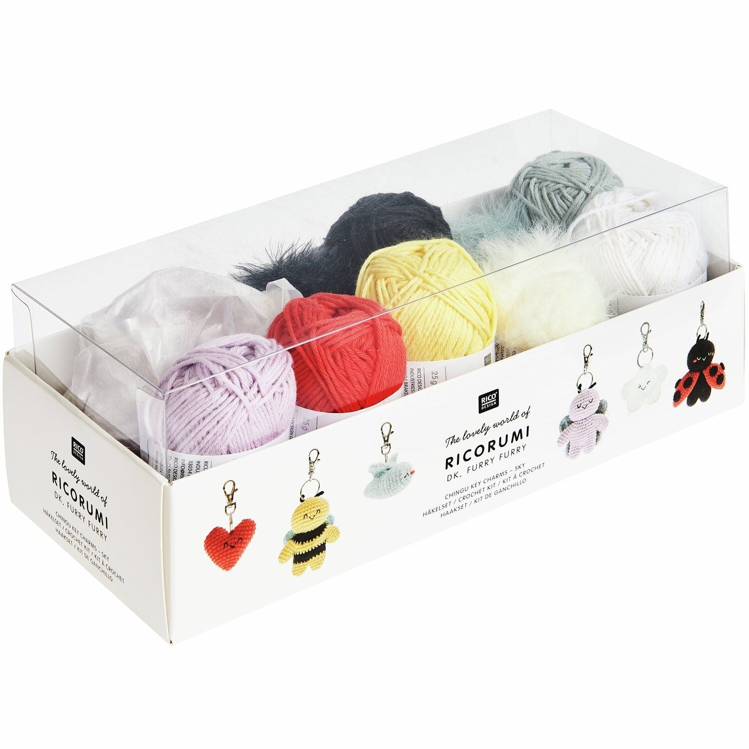 Ricorumi Crochet Keyring Kit- Chingu Sky