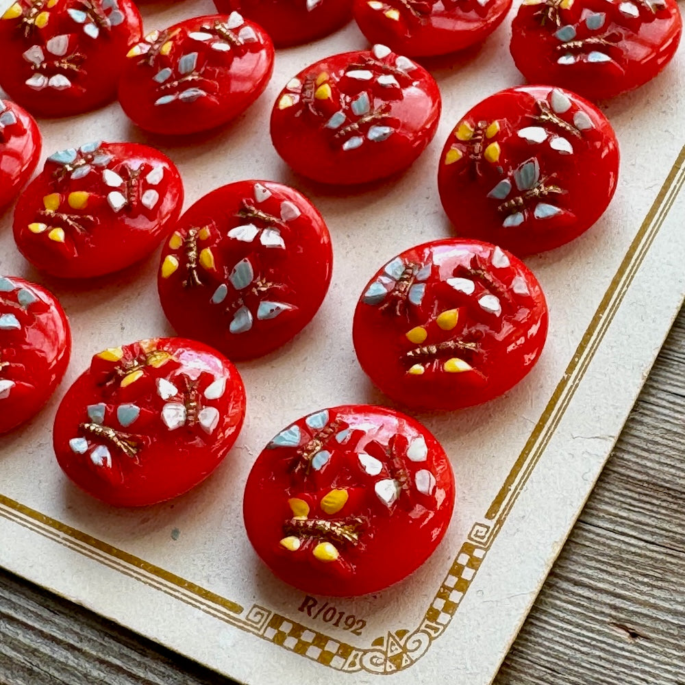 Vintage Butterfly Buttons