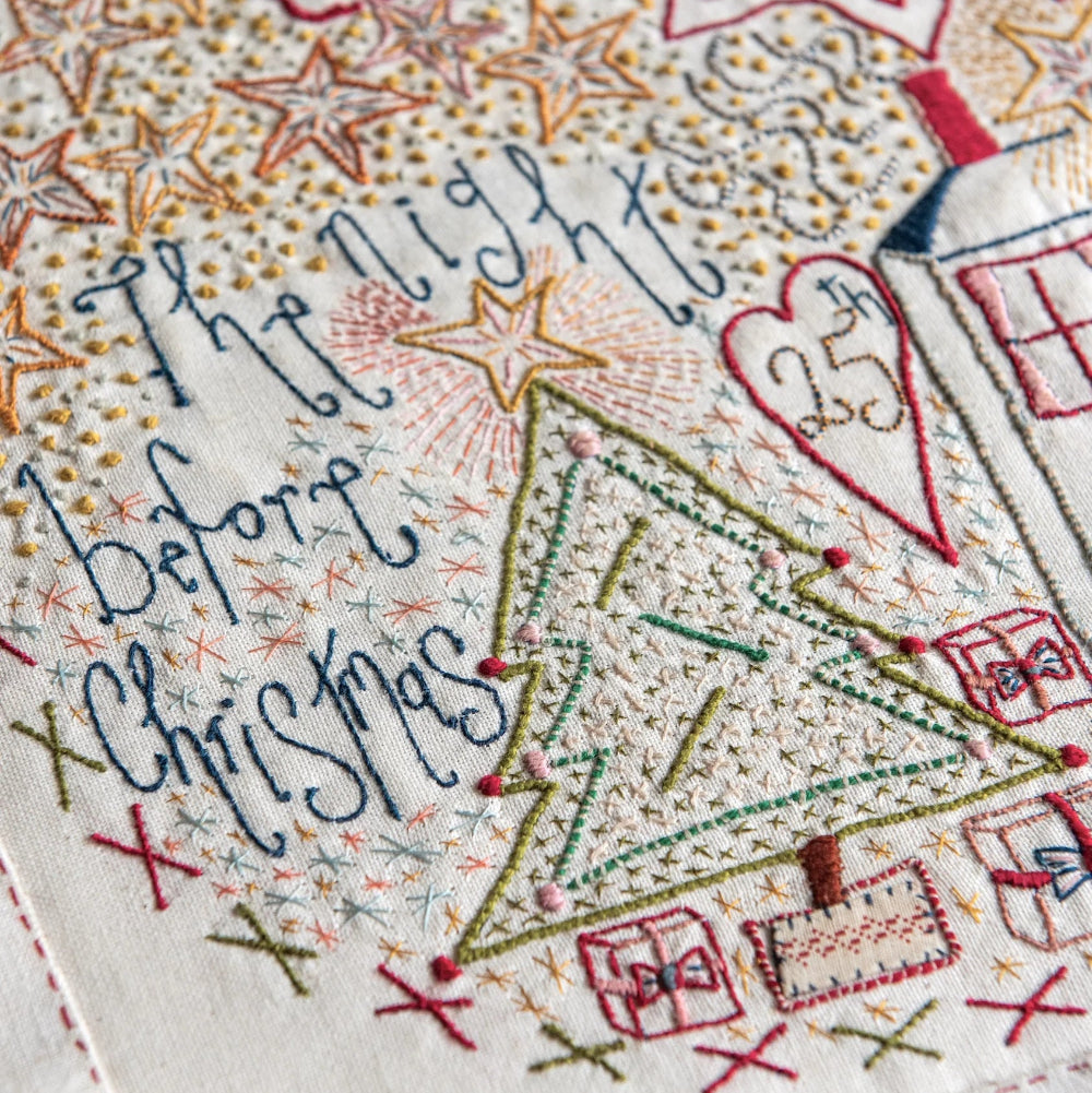 Jessie Chorley - The Night Before Christmas Embroidery Template