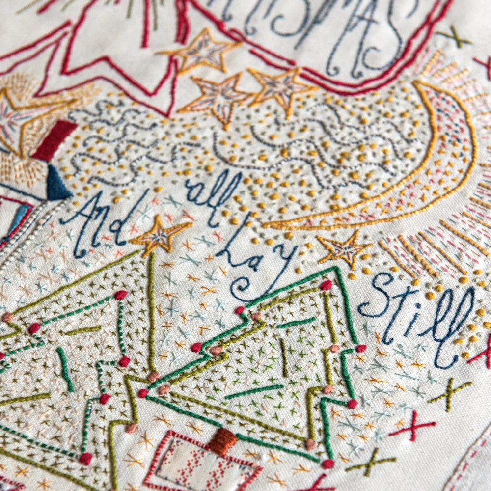 Jessie Chorley - The Night Before Christmas Embroidery Template