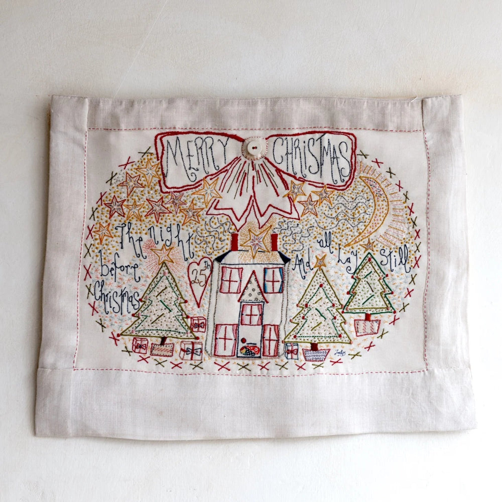 Jessie Chorley - The Night Before Christmas Embroidery Template