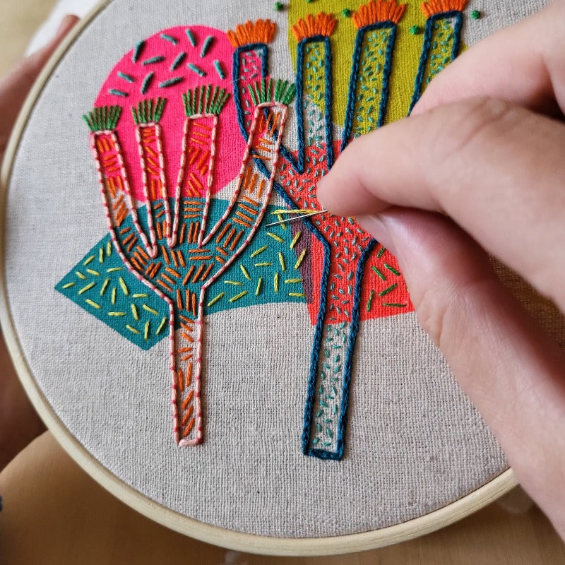 'CACTUS' Freestyle Embroidery Kit