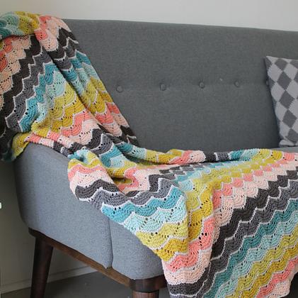 Beginners Blanket Pattern CaMaRose - Main Image