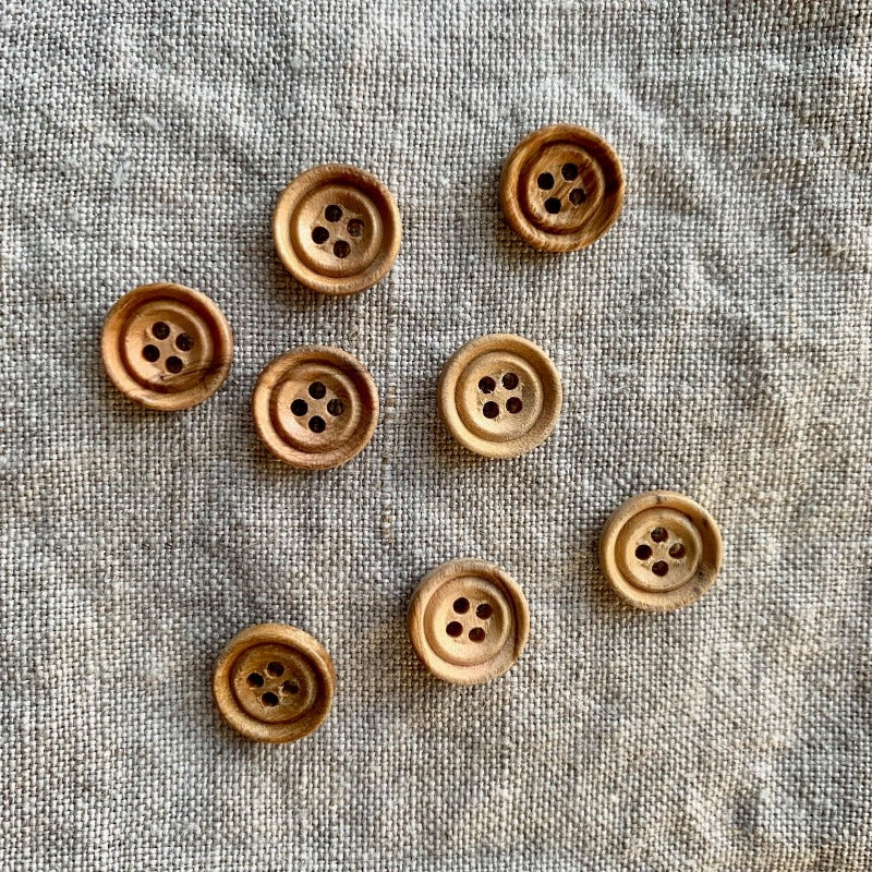 Baby Wooden Button