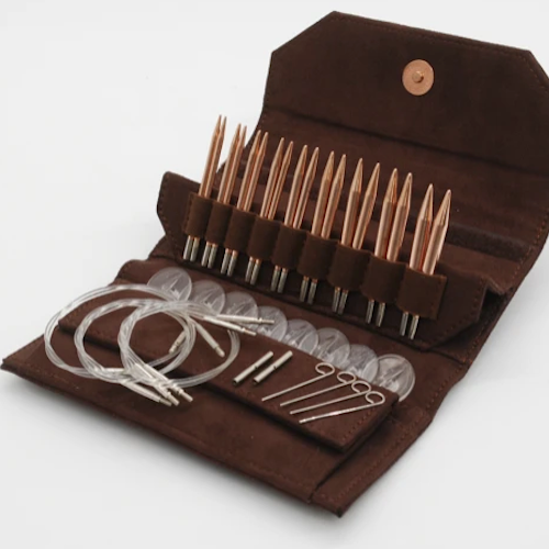 LYKKE Cypra Copper Interchangeable 3.5 inch Needle Gift Set — Loop Knitting