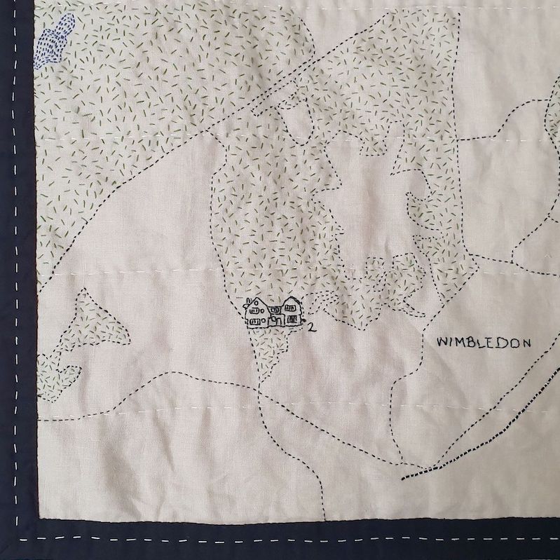 Bespoke Stitched Maps Masterclass with Ekta Kaul - ZOOM (online)