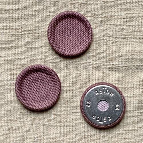 Cloth Covered Button — Loop Knitting
