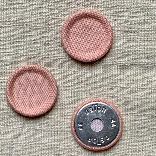 Cloth Covered Button — Loop Knitting