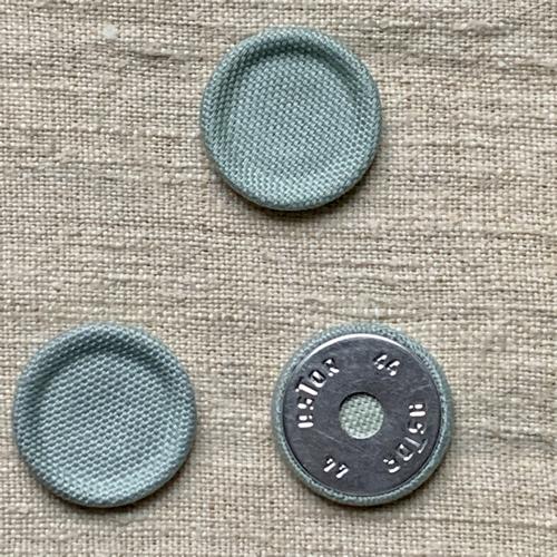 Cloth Covered Button — Loop Knitting