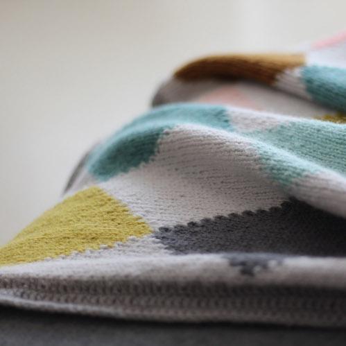 Harlequin Blanket Pattern - Trine Bertelsen