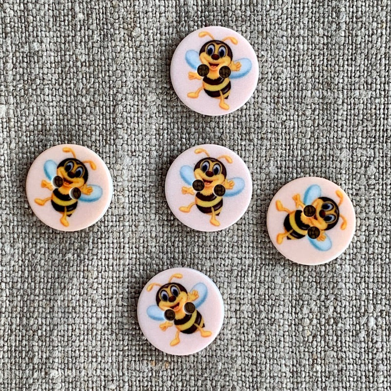 Honeybee Button