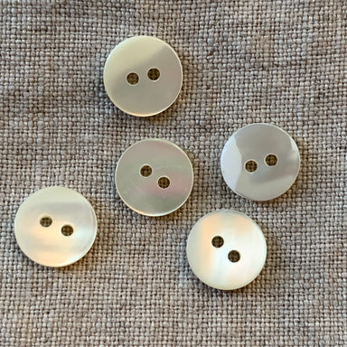 11mm Clear 4 Hole Shirt Button - Totally Buttons
