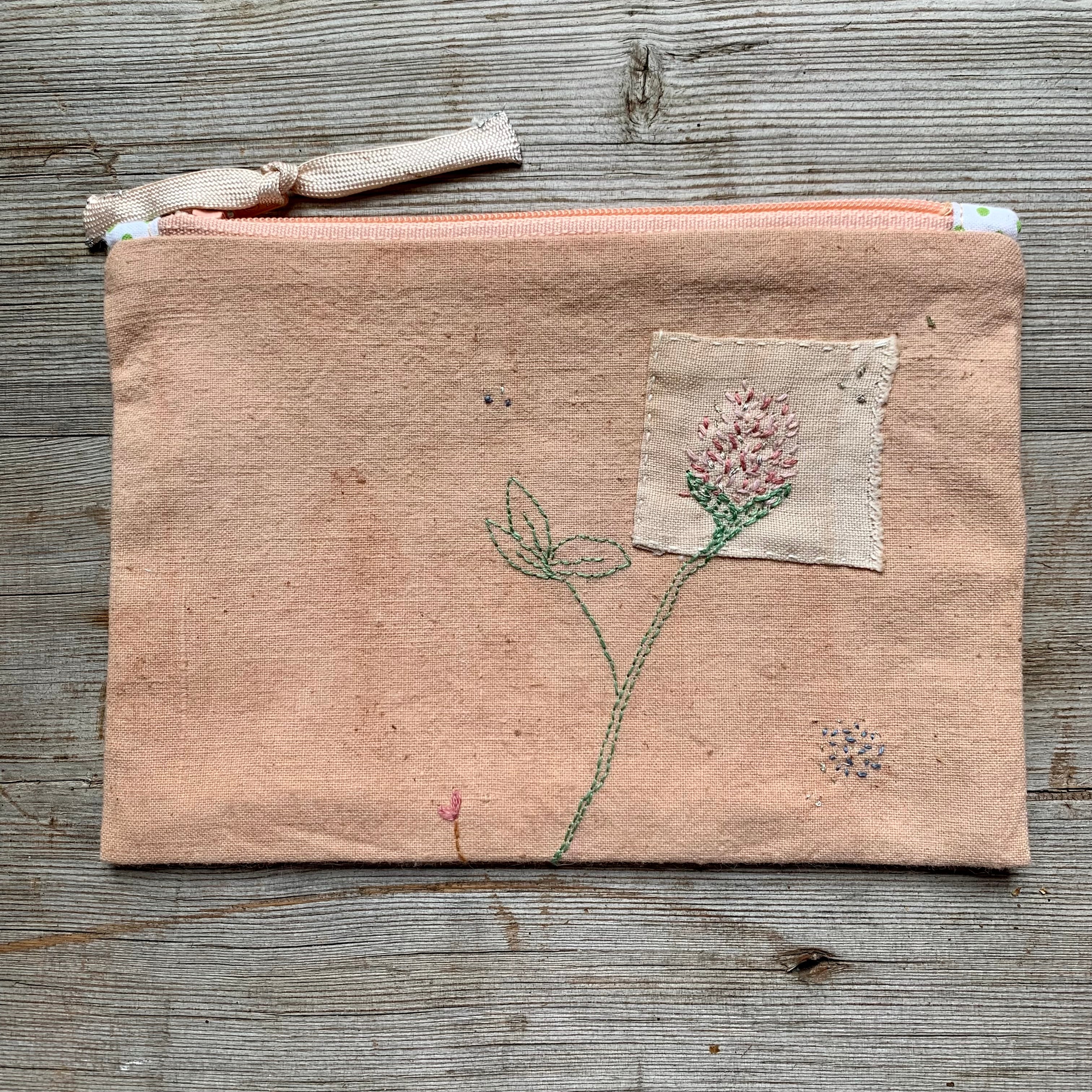 in bottega Naturally dyed + Stitched Haberdashery Pouch