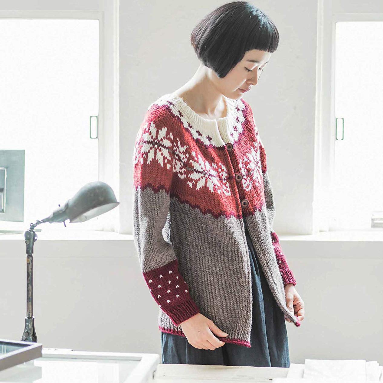Japanese Knitting; Patterns for Sweaters , Scarves and More — Loop Knitting