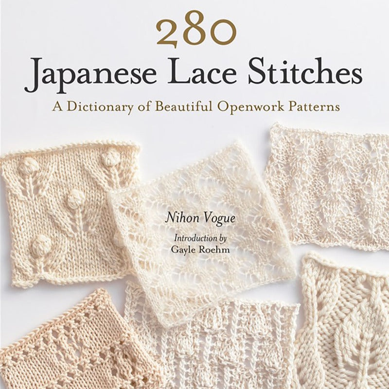 280 Japanese Lace Stitches - Nihon Vogue