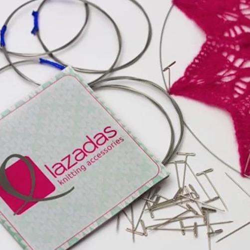 Lazadas Mix Super Flexible Knitting Blocking Wire Set