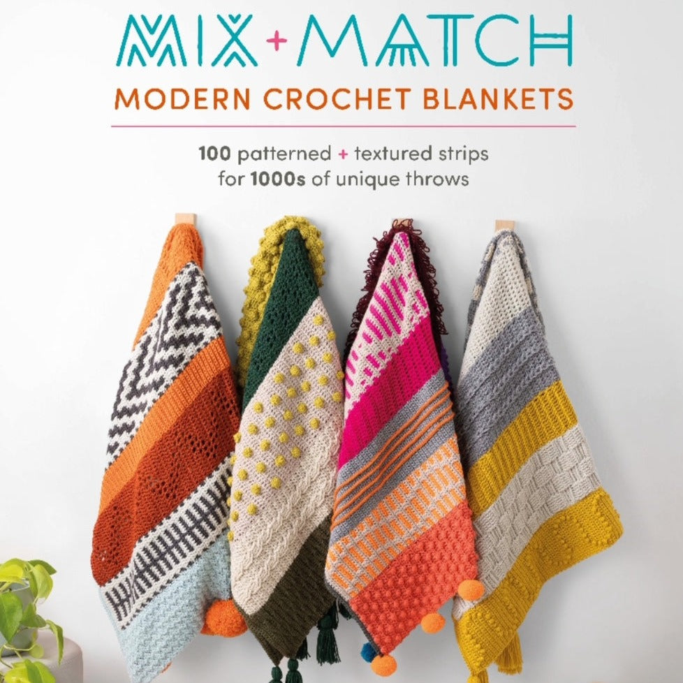 Mix + Match Crochet Blankets - Esme Crick