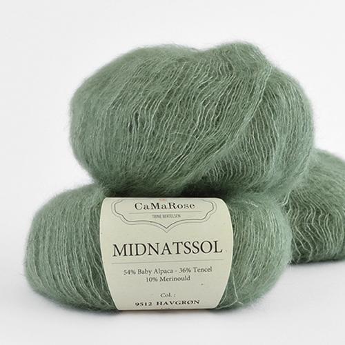 SOLSTICE Forest, Celery, Light Green Handknotted Moroccan Wool