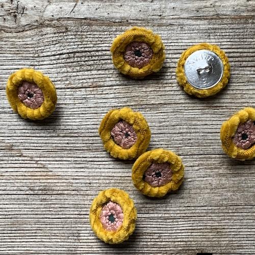 Minä Perhonen Fabric Buttons (18mm)