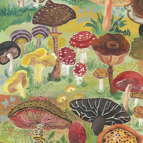 Mushroom Jigsaw Puzzle, 1,000 Pieces | Nathalie Lété — Loop Knitting