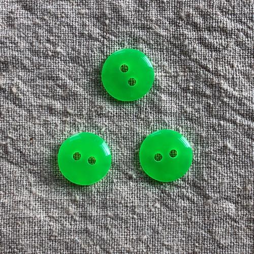 Peek Button Small Loop Neon Button (small) — Loop Knitting