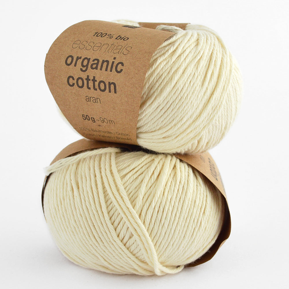 Rico - Essentials Organic Cotton Aran — Loop Knitting