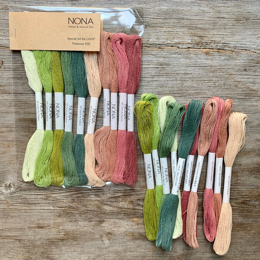 NONA Naturally Dyed Thread Twist Sets