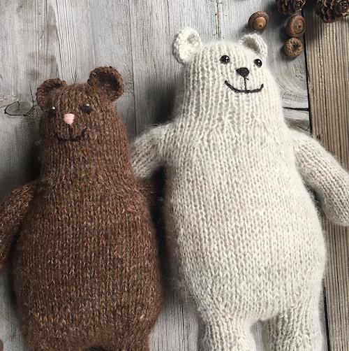 Thread Bear Needlepoint — Loop Knitting