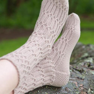 Easy Textured Socks with Stripes Knitting Pattern - Textural Socks —  Whileberry