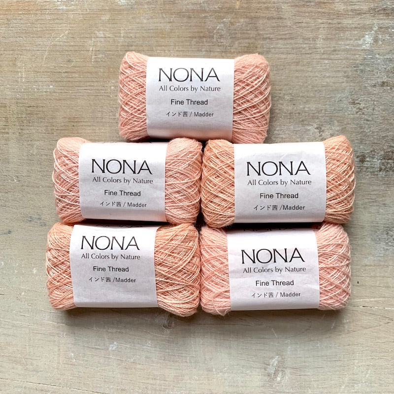 NONA Naturally Dyed Cotton Thread Bundles