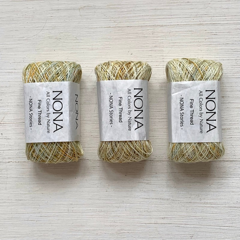 NONA Naturally Dyed Cotton Thread Bundles - Stories
