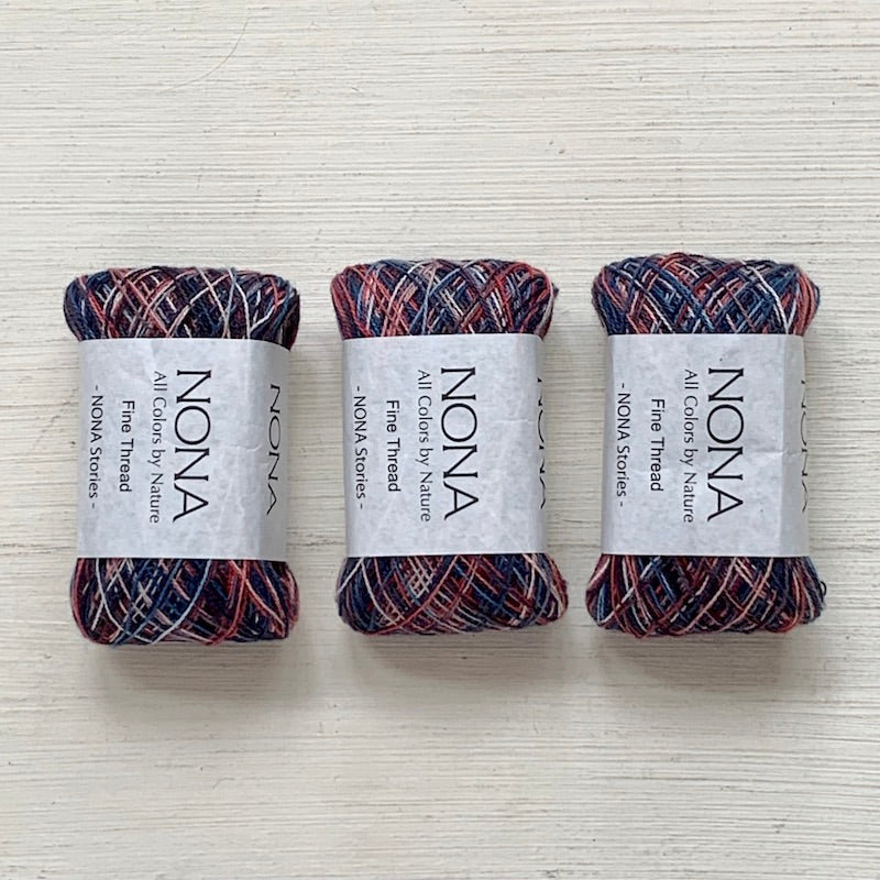 NONA Naturally Dyed Cotton Thread Bundles - Stories
