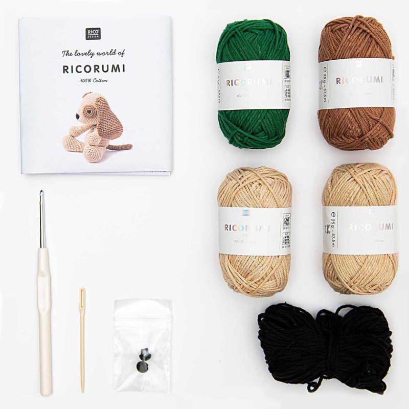 Ricorumi  Puppy Crochet Kit