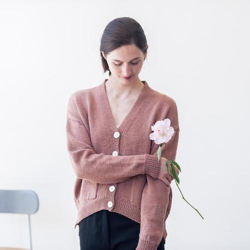 Quince & Co Slouchy Cardigan - PDF