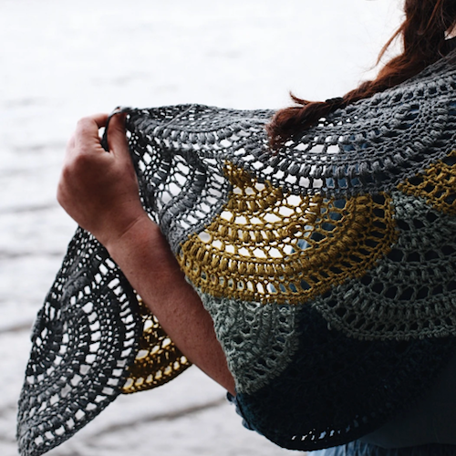 The Crochet Project - Lake of Menteith Shawl
