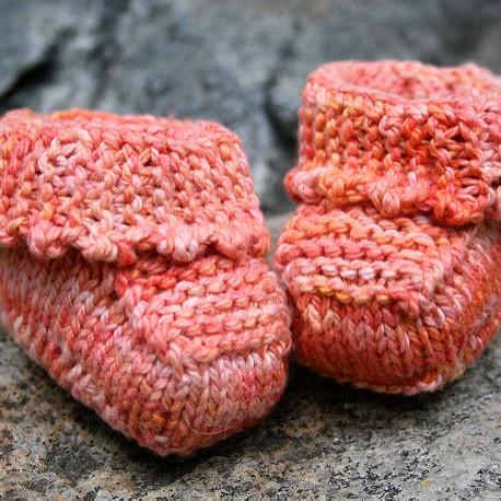 Grace Akhrem Designs - Tied Picot Booties