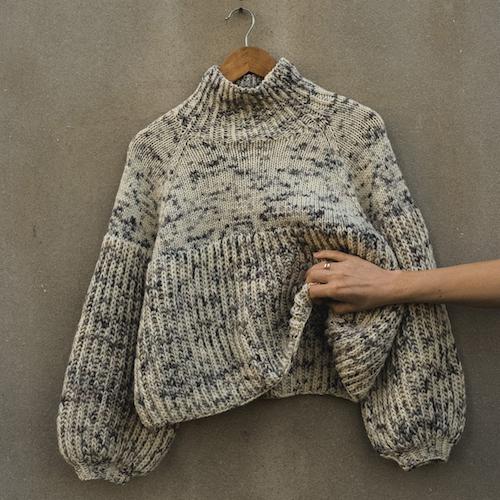 White Sheep Sweater - Ruke Knits