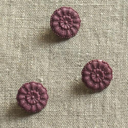 Vintage Bakelite Flower Buttons (Large)