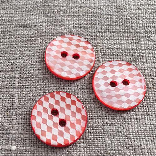 Shell Harlequin Buttons
