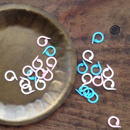 Clover Stitch Marker Rings