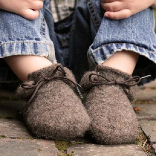 Toddler Cobble Shoe - Bekah Knits