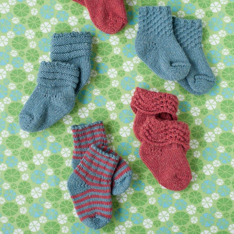 Quince & Co More Better Baby Socks - PDF